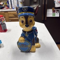 Paw Patrol Chase Piggy Bank