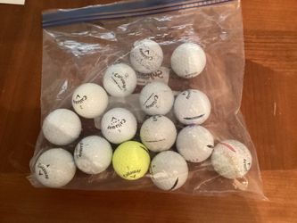 15 Callaway Golf Balls. No xouts, practice or refurbished. $10. Pickup North Las Vegas