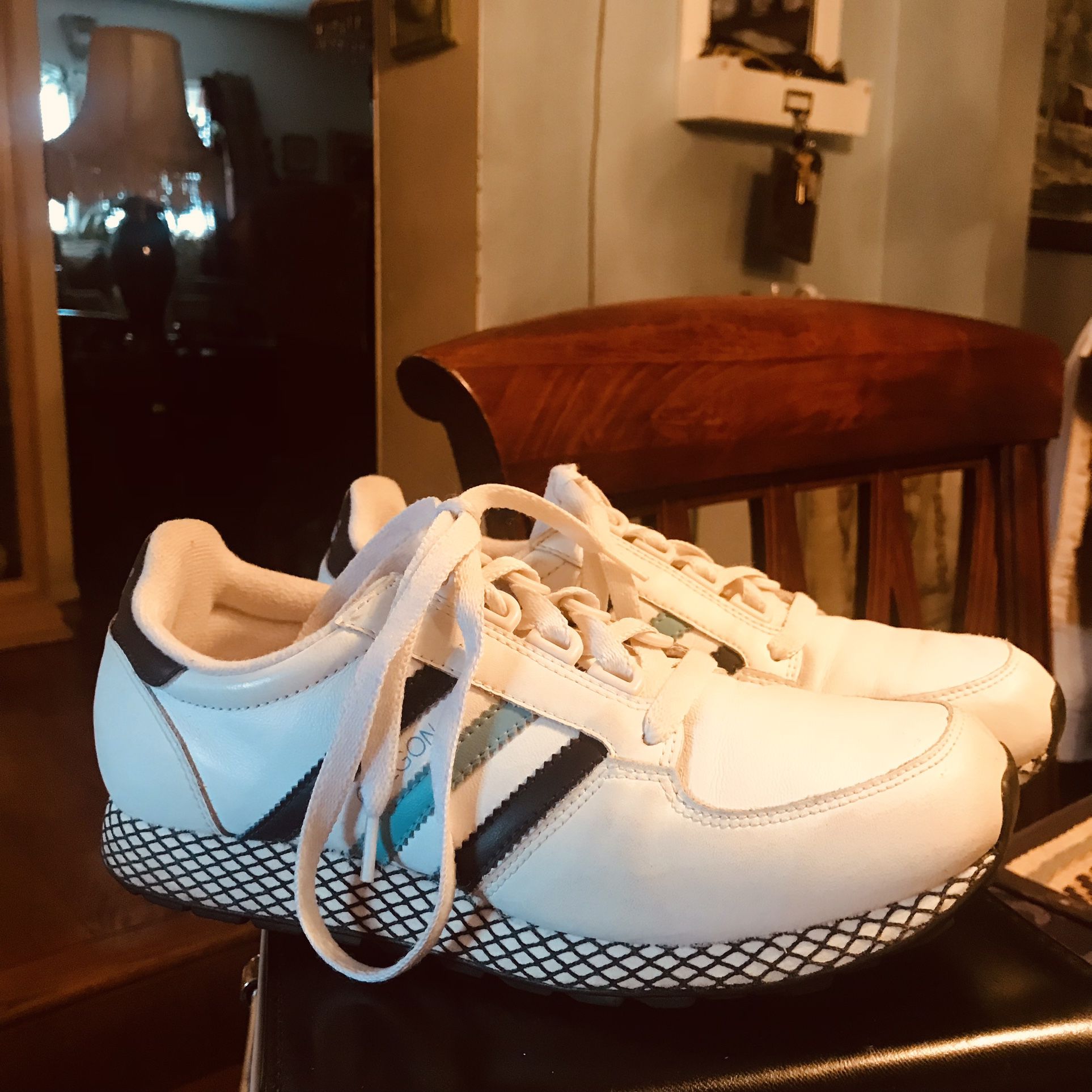Nice and Clean Adidas Oregon Sneakers (size 6 Men’s Or 7.5-8 Women’s )