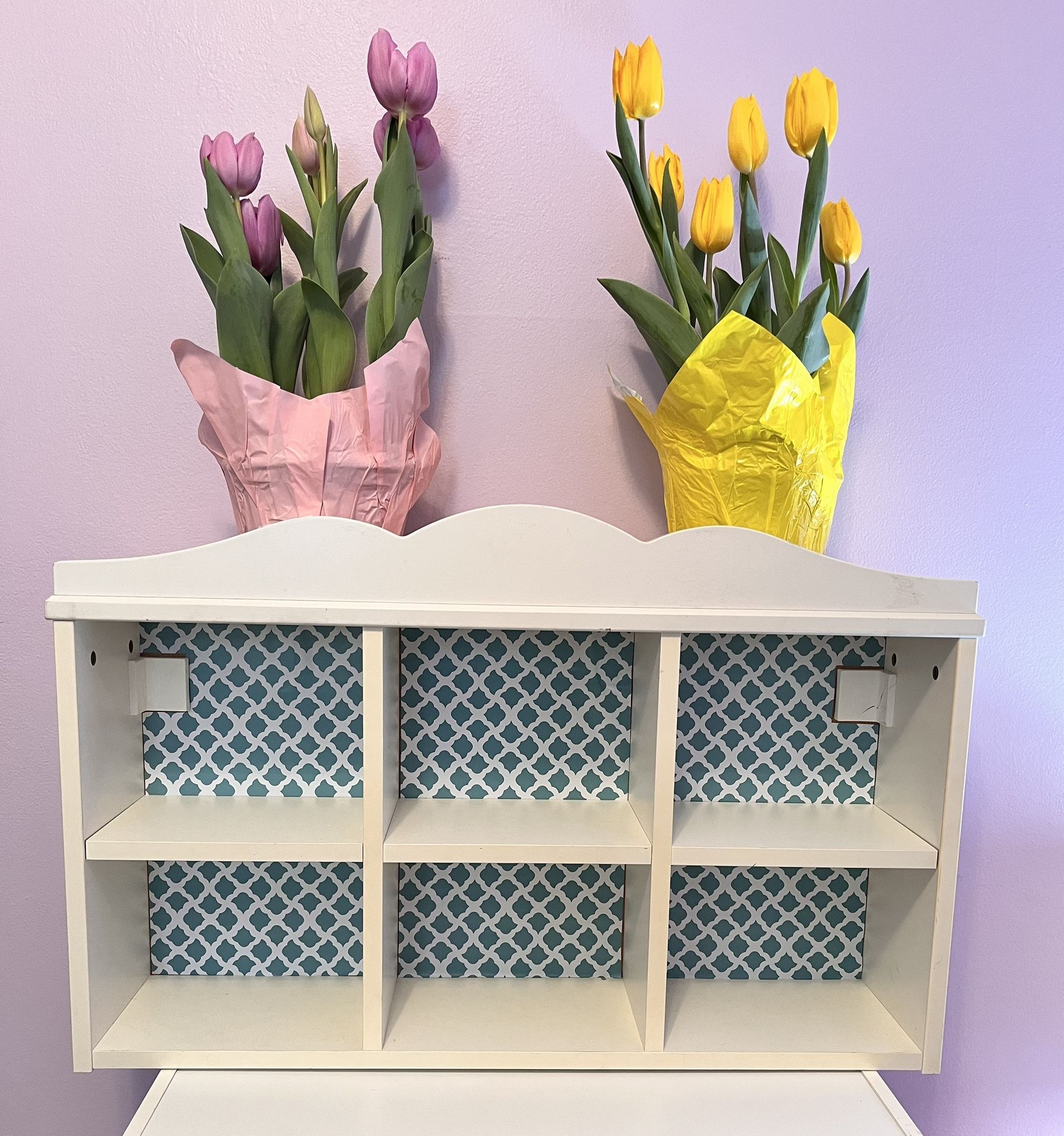 Shabby Chic Wall Display Shelf