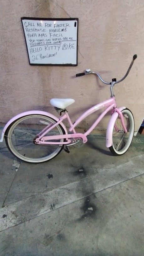 Hello Kitty Bike