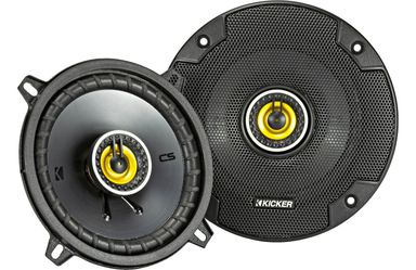  Kicker  46CSC54 On Sale CS Series 5.25" 225W Peak Power Handling 4 Ohms, 2-Way Coaxial Car Speakers (pair)