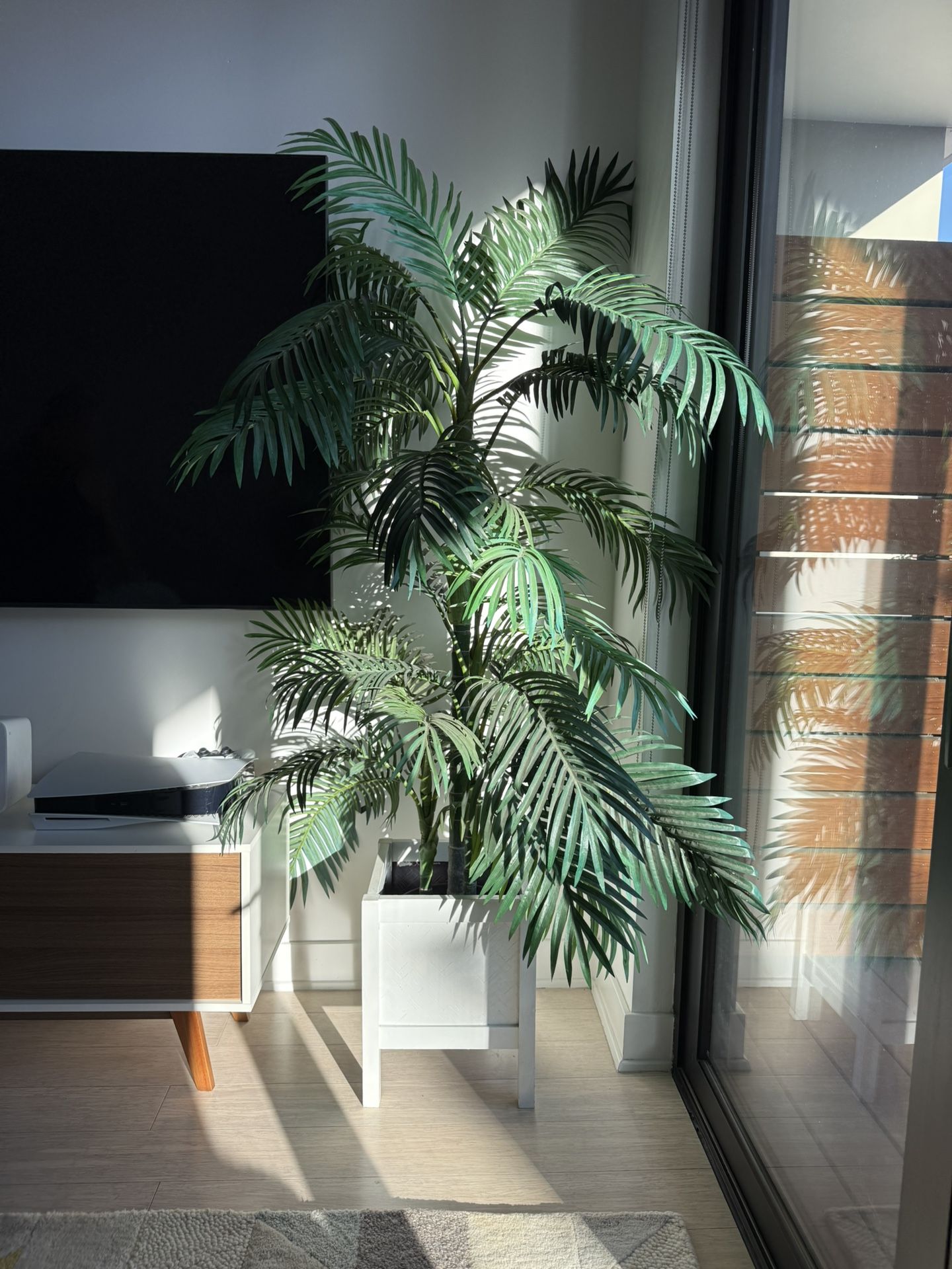 Fake Palm Tree Plant Indoor Looks Real