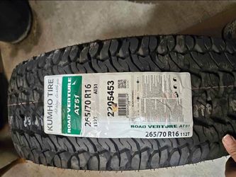 Kumho tire 265/70r16