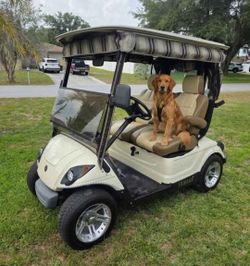 One owner 2012 Yamaha g29 gas golf cart
