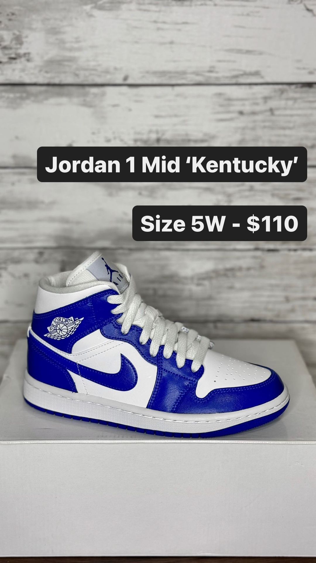 Jordan 1 Mid 'Kentucky'