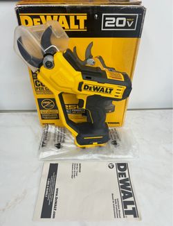 DeWalt DCPR320B 20V MAX Cordless pruner pruning shears tool only
