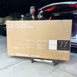 77 “ LG Smart 4K EVO OLED HDR 120HZ TV