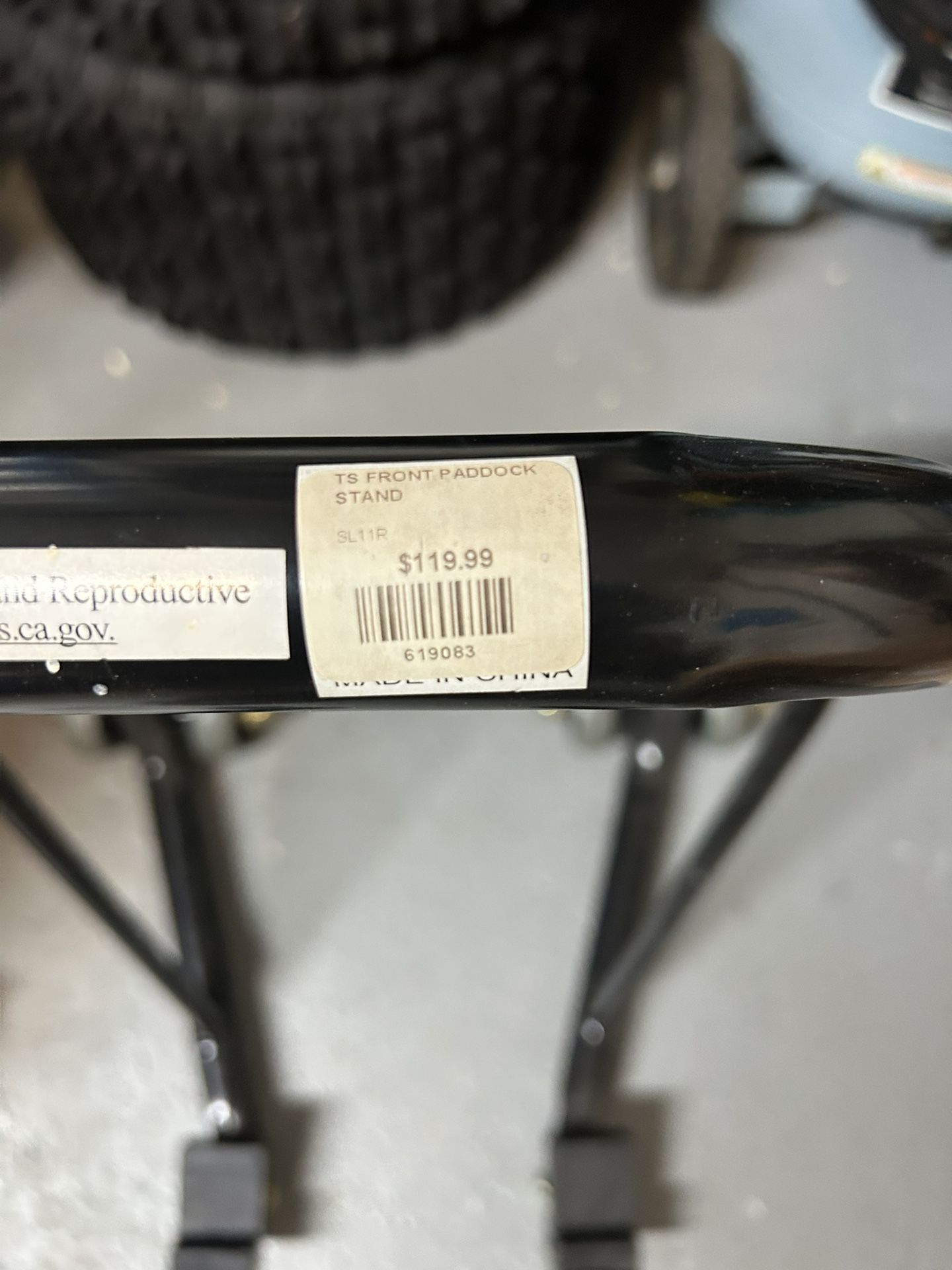 Motorcycle Front Wheel Stand