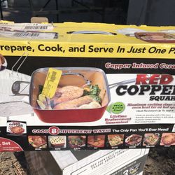 Red Copper Pan 