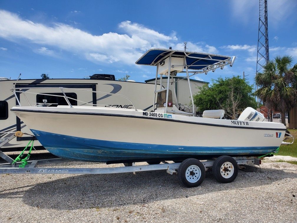 1980 Wellcraft V20 Center Console