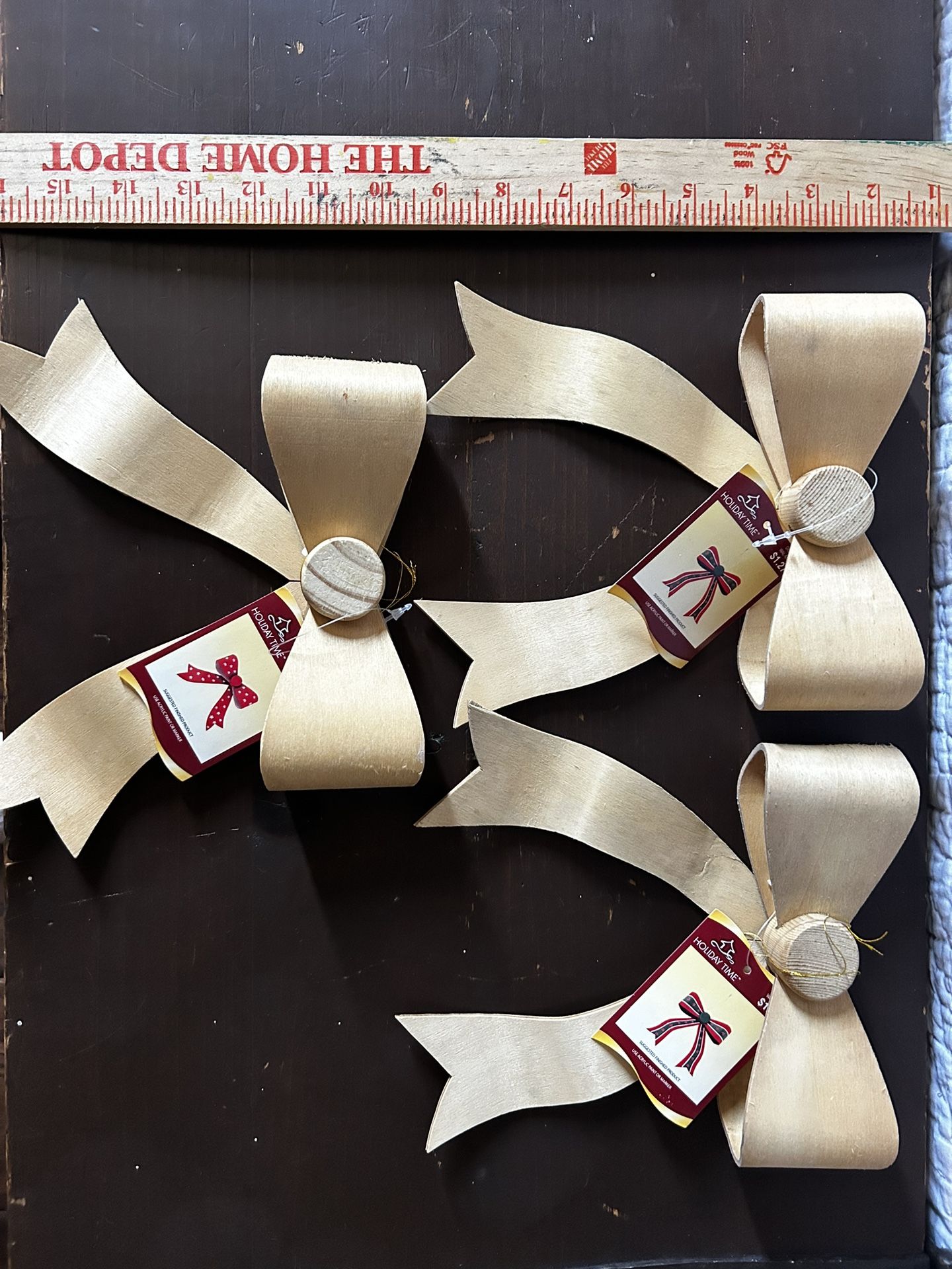 7” Wood Bows For Crafts