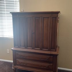 Wood Bed set