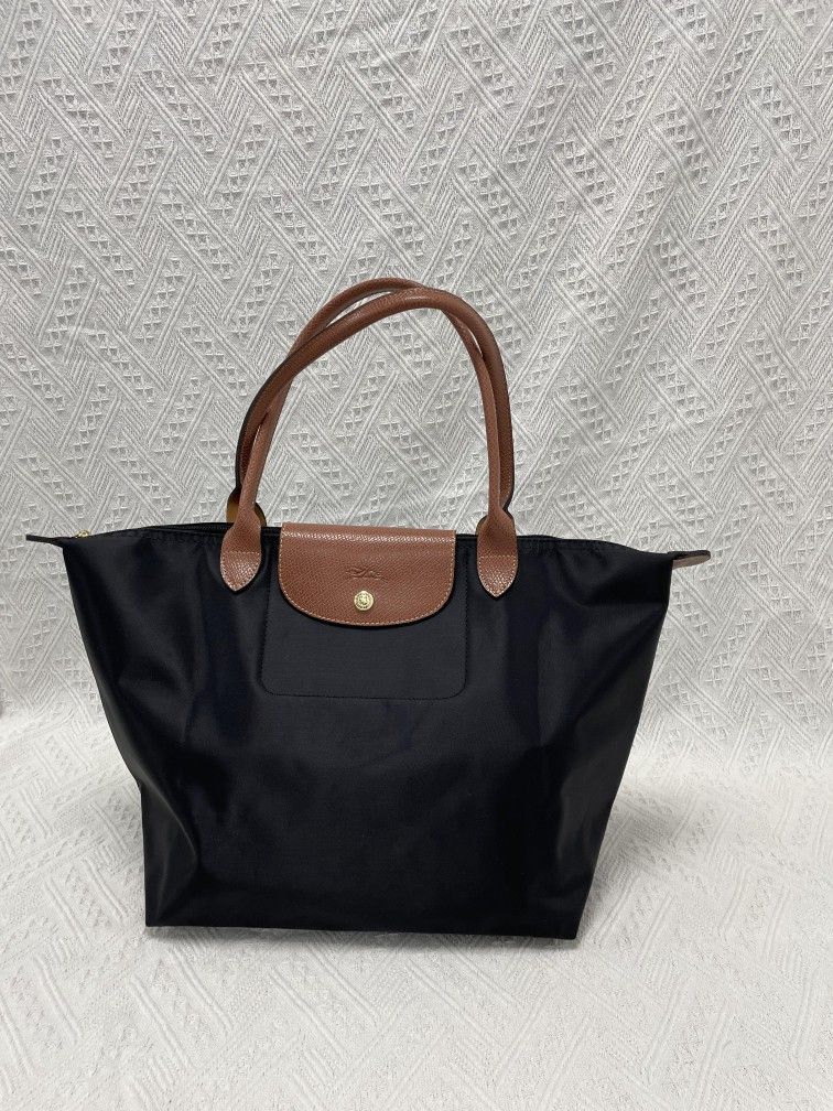 Longchamp Le Pliage Original Tote Bag size large Black