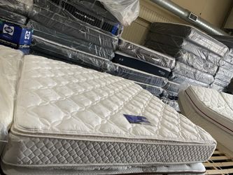 King mattress pillowtop set