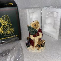 The Bearstone Collection Boyds Bears & Friends Kristopher Kringleberry - New