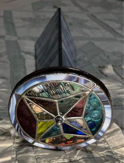 Large Tapered Stained Glass Kaleidoscope