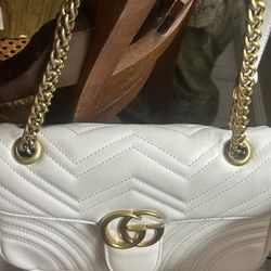 Shoulder Bag White  Gucci 