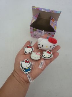 5pc Hello Kitty Jibbitz for Crocs