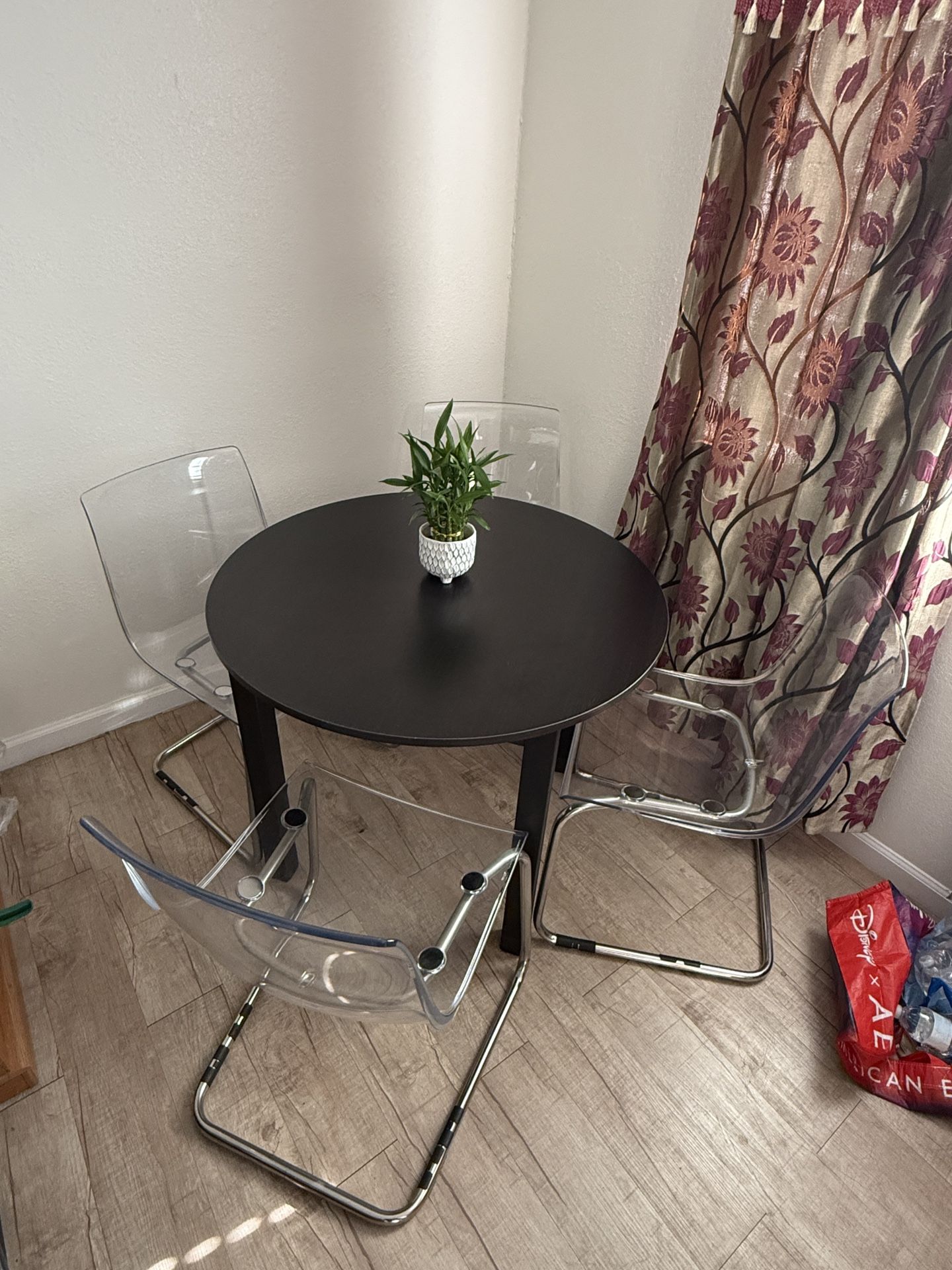 Dining Table With Four Chairs
