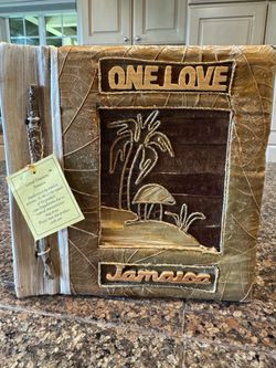 Island Treasures handmade Jamaica photo album