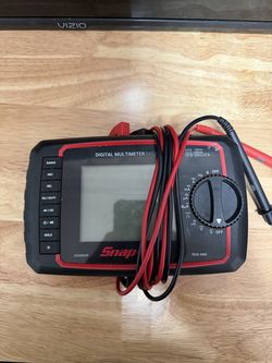 Snap on volt meter