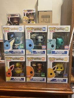 Pokemon Diamond Variant Funko Shared Exclusive Bundle