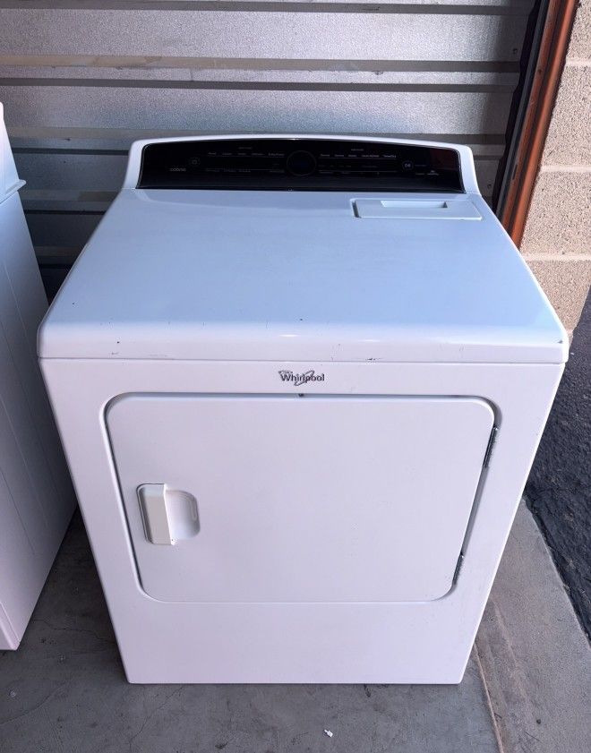 White Whirlpool Electric Dryer