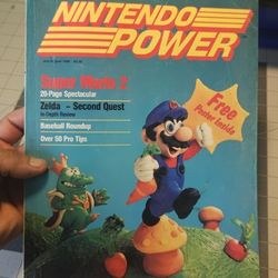 Nintendo Power Magazine 1st Ussue