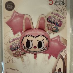 Labubu Balloons Set Of 5
