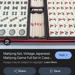 Vintage Mahjong Game