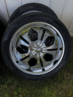 Chrome wheels