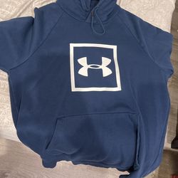 underarmer large sweater navy blue 