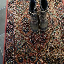 LL Bean Mens Size 9 Heavy Duty Felt Lined Boots