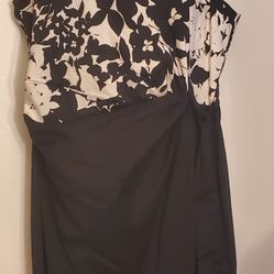 Black and white New York and Company size 18 dress 