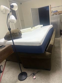 Washer, dryer, queen mattress and frame, humidifier