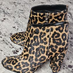 Leopard Booties