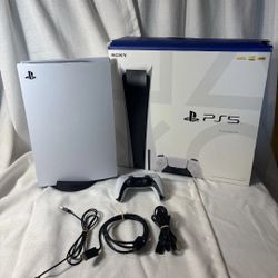 Sony PlayStation 5 Disc Edition PS5 Used Working
Console, Controller, Headset