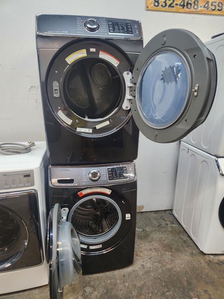 💯💯SAMSUNG SET STEAM WASHER AND ELECTRIC DRYER WITH WARRANTY ELECTRIC 👌 