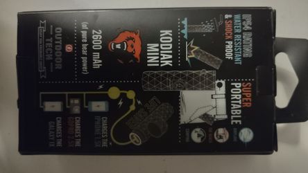 Kodiak Mini Power Bank Battery Charger, 2600 mAh, Kendall Location