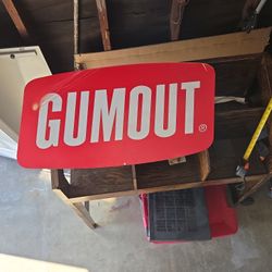 Gumout Resin Sign