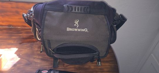 Browning fishing tackle box bag great condition