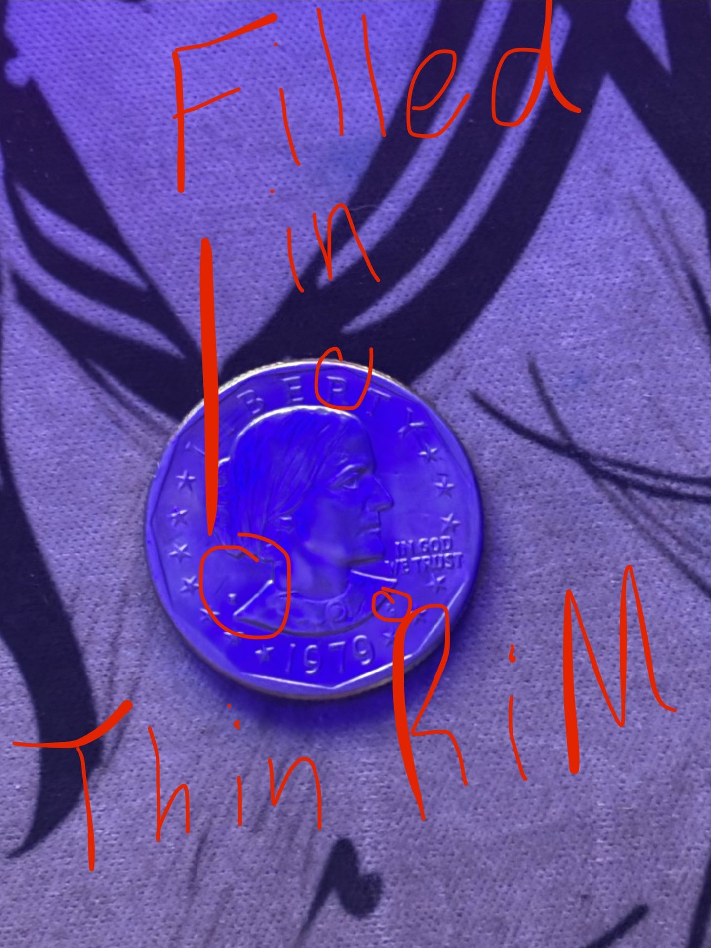 Error Susan B Anthony Coin