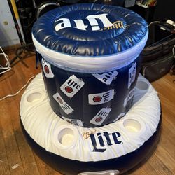 Miller Lite Pool Float / Cooler 