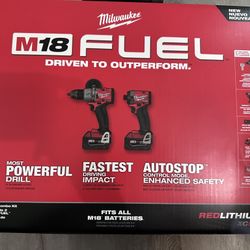 Milwaukee Fuel M18 Combo De 2 Taladros (precio Firme) 