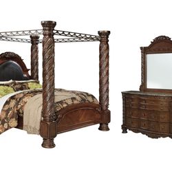 Bedroom Suite Ashley brand king Size