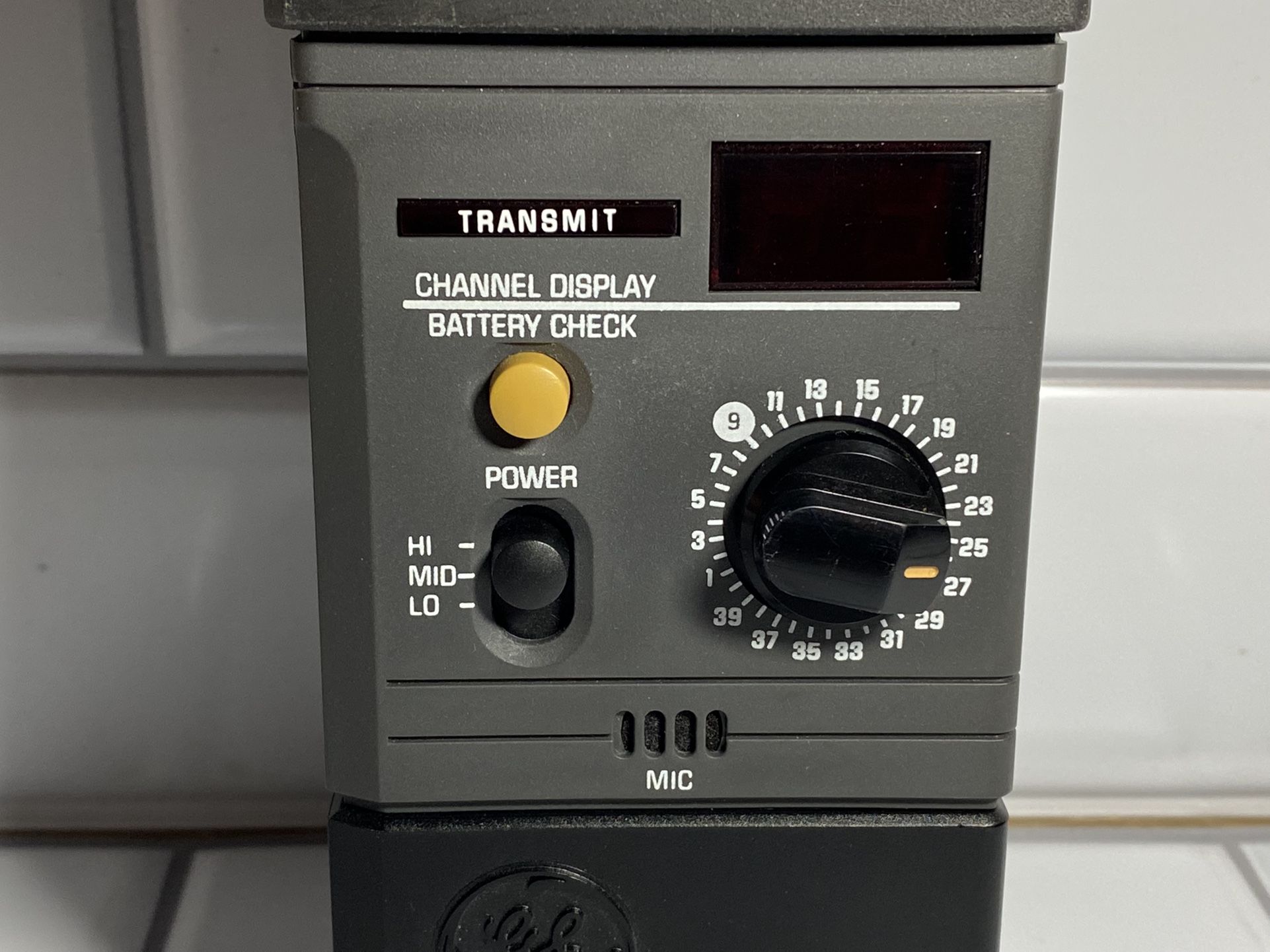 40 channel handheld CB radio GE