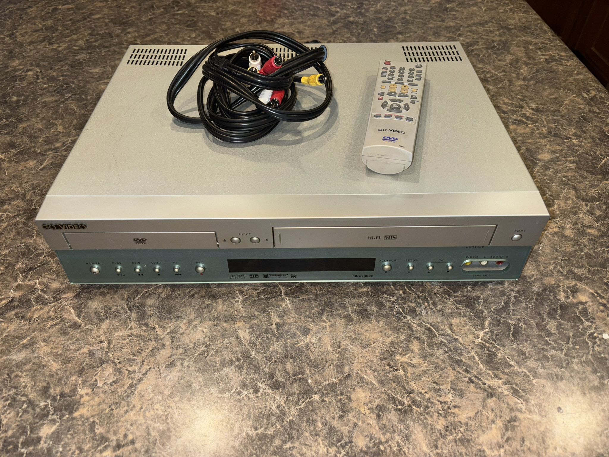 Go Video VCR DVD Combo
