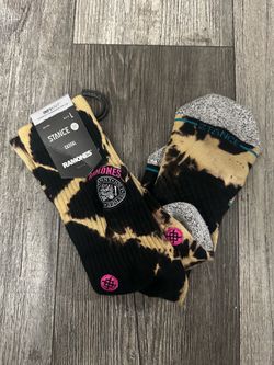 Men’s Stance Ramones socks Size 9-13