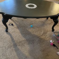 Solid Wood Refurbished Coffee Table 